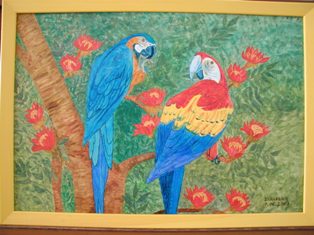 peinture de Josette Bude Laurent
